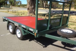 FLAT BED TRAILER 10 X 7