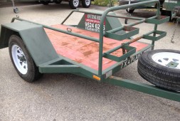 7 X 4 FLAT BED TRAILER